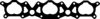 PORSC 99611010371 Gasket, intake manifold